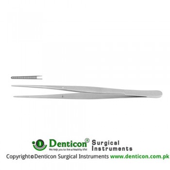 Turner Micro Dressing Forceps Stainless Steel, 15.5 cm - 6" Tip Size 0.6 mm